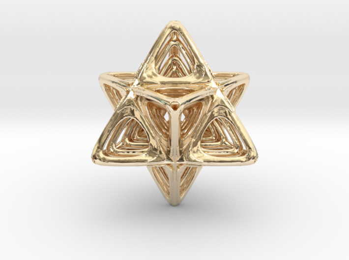 Sacred Merkaba nested 3d printed