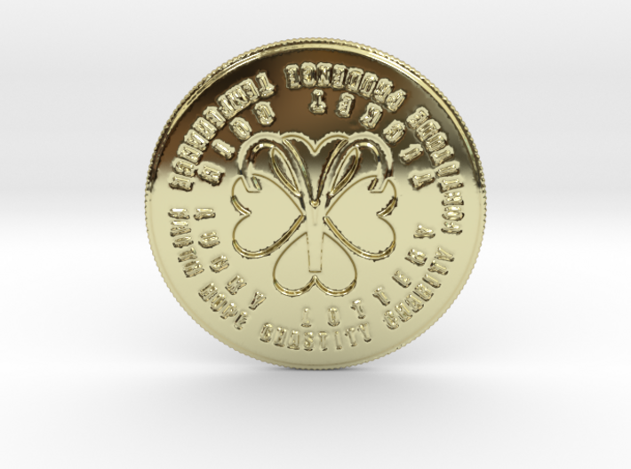 Aries Coin of 7 Virtues 3d printed