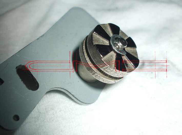 XYZ Da Vinci Idler (no bearings) 3d printed XYZ Da Vinci Idler (no bearings)