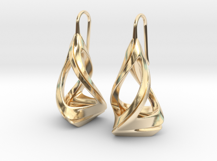 Trianon T.1, Earrings 3d printed