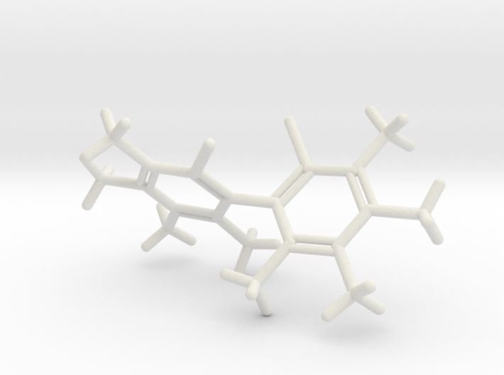 #3 C2 dibromo-octamethyl-biphenyl 3d printed