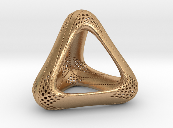 Perforated Tetrahedron  3d printed
