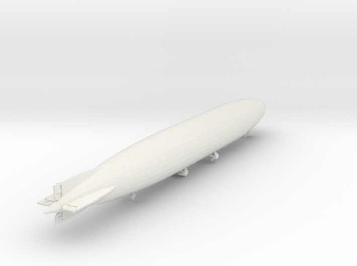 Zeppelin LZ114 &quot;Dixmude&quot; 1/1250 scale (SLS) 3d printed