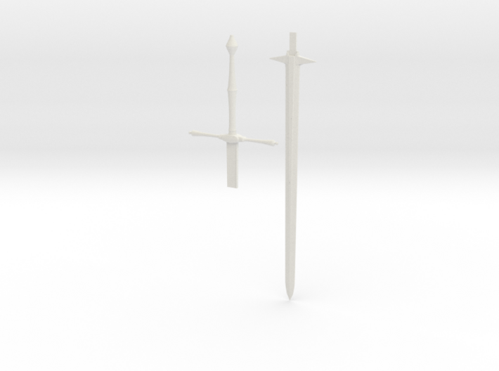 1/3rd Scale Zweihander Sword 3d printed