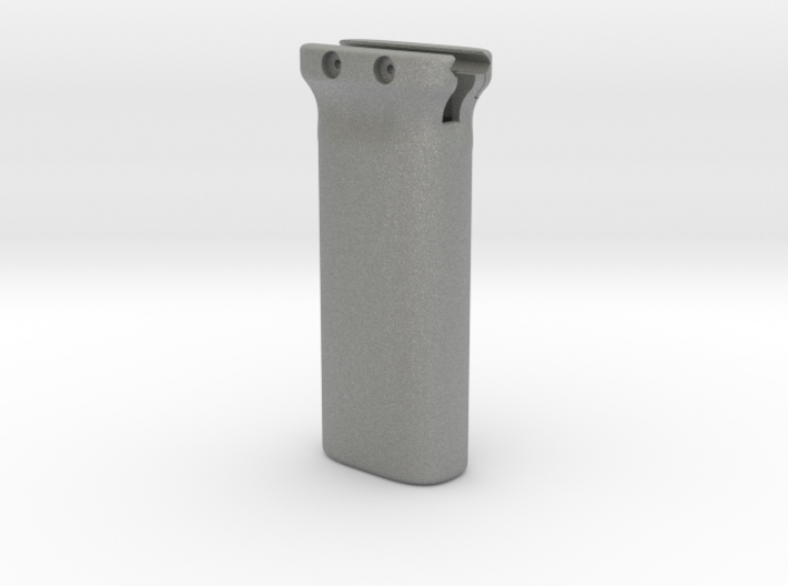 Magpul-style battery holder fore grip for Picatinn 3d printed