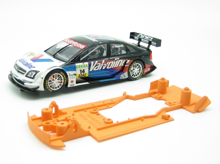 PSSX00401 Chassis for Scalextric Opel Vectra 3d printed