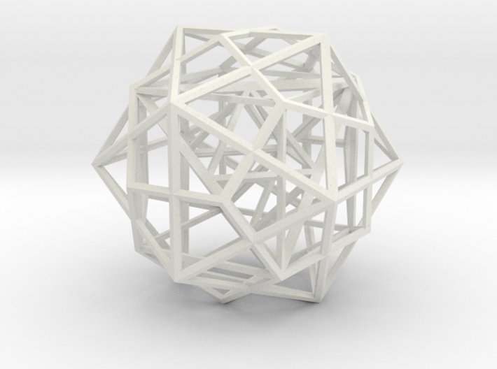 Nested Polyhedra, Medium 3d printed