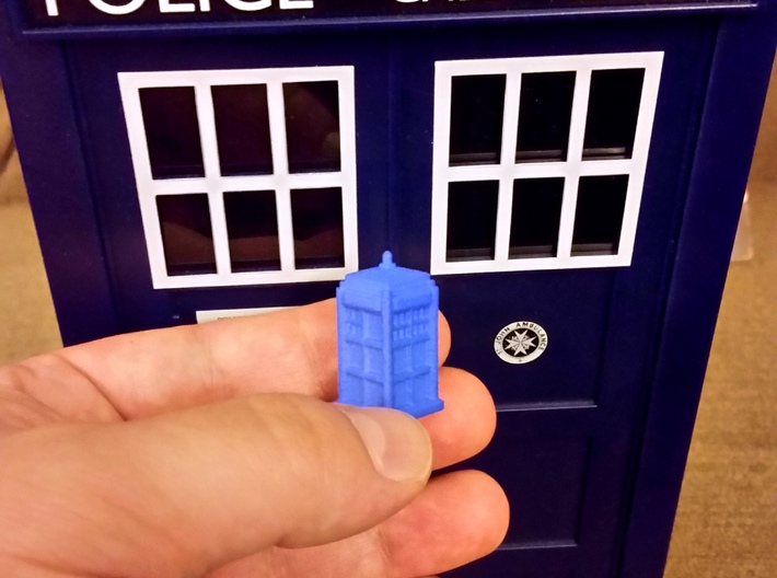 Tardis D4 3d printed Picture by Rob_T_Firefly