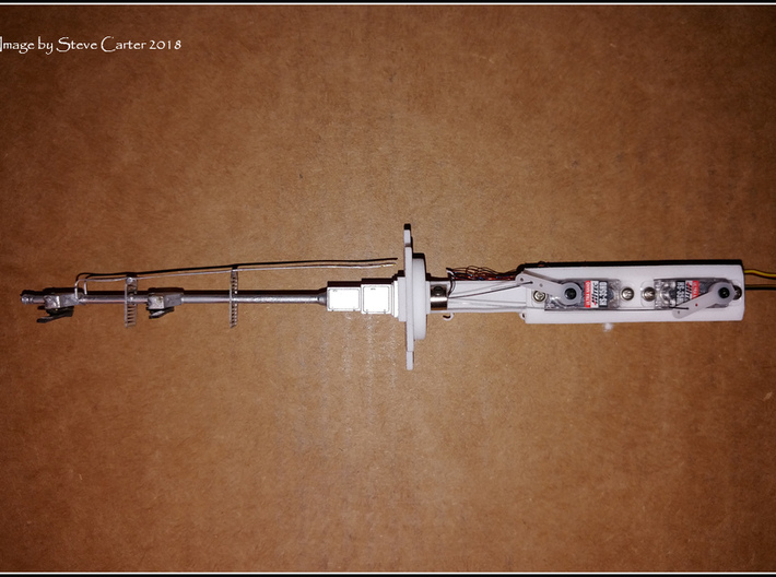 Double Blade Semaphore Hanger 3d printed 