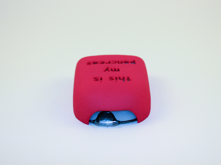 This is my pancreas - Omnipod Pod Cover 3d printed 