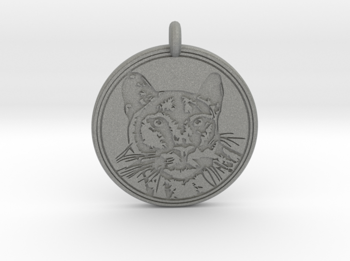 Cougar Animal Totem  Pendant 3d printed