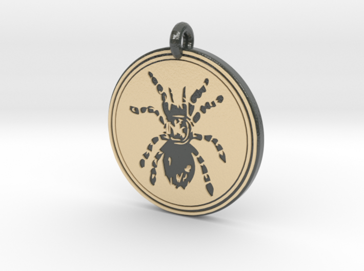 Tarantula Animal Totem Pendant 3d printed