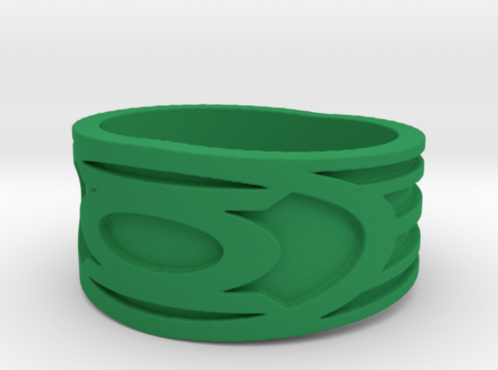 Green lantern Ring 3d printed