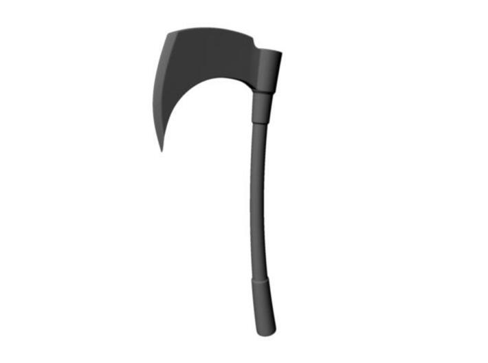Death Dealer's Axe for Minimate 3d printed