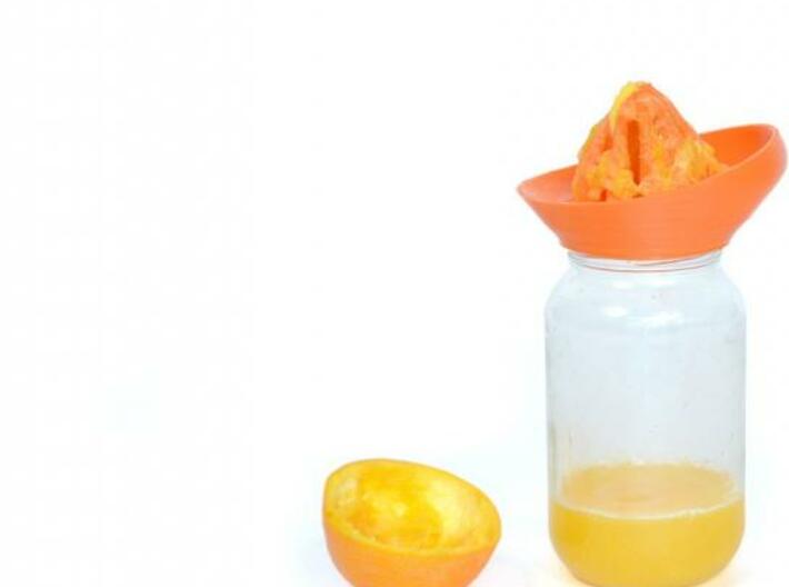 Orange juicer by Samuel Bernier, Project RE_ 3d printed made real
