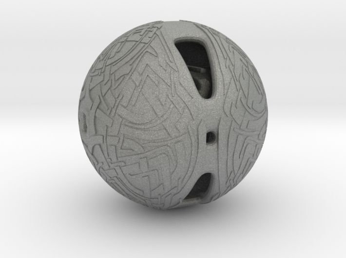 Celtic Knotwork Mythical  Sphere 3d printed 