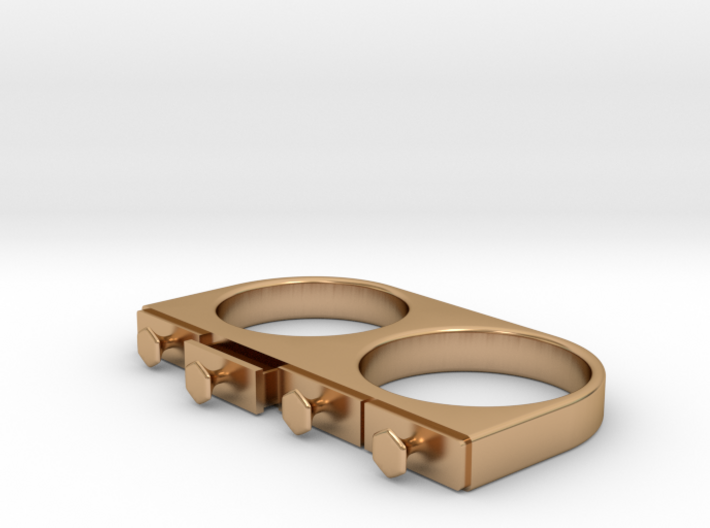 4-Drawer Ring, Open 3d printed