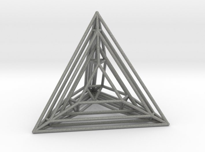 Tetrahedron Experiment 3d printed