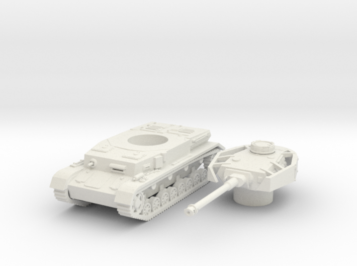 panzer IV H scale 1/87 3d printed