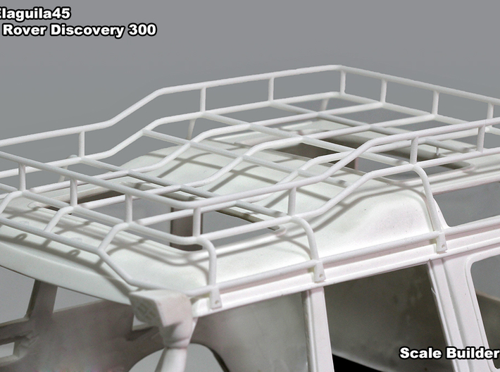 Roof rack and stairs - Discovery 300 by elaguila45 3d printed