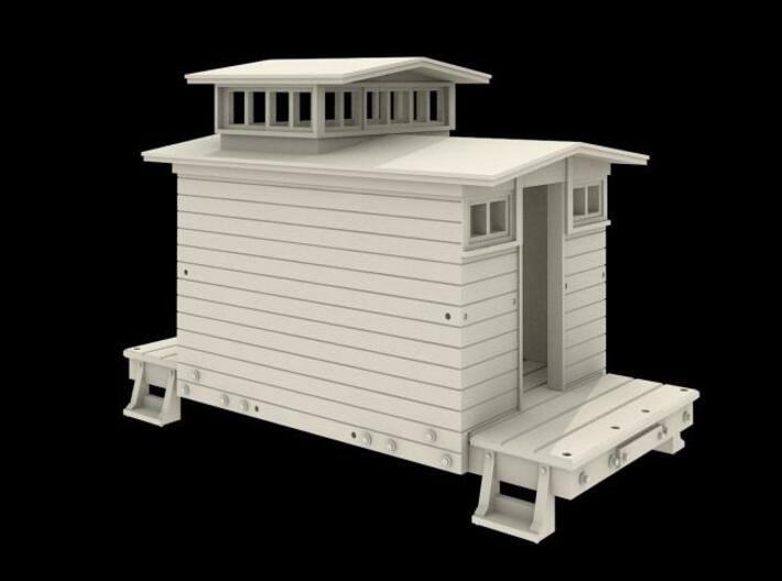 Nn3 Scale West Side Caboose #4 3d printed