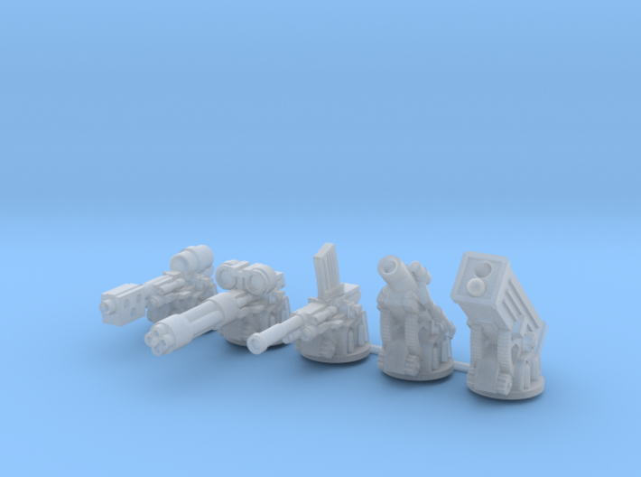 weapons for post apocalypse classic vehicles 3d printed