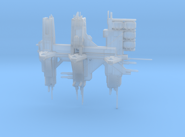 UNSC space station 3d printed