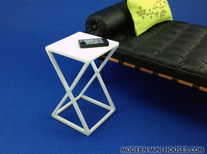 Xtra Side Table 1:12 scale 3d printed 