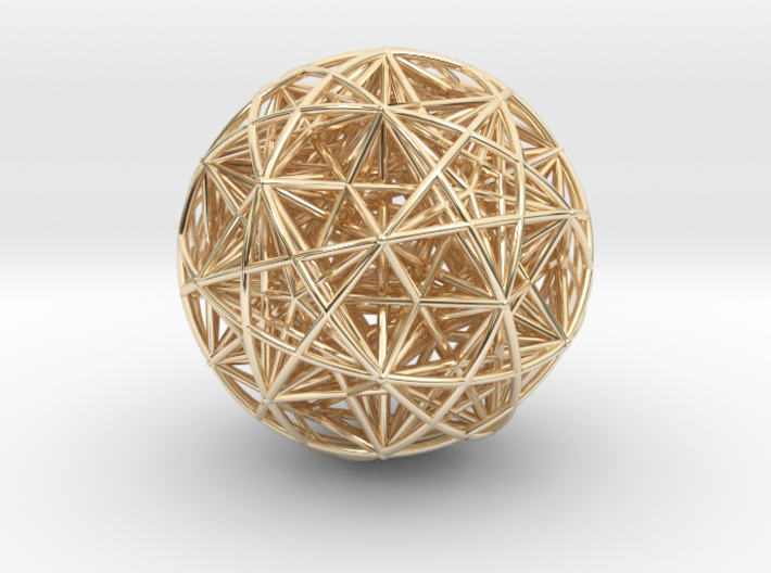 Hedron Star compound 3d printed