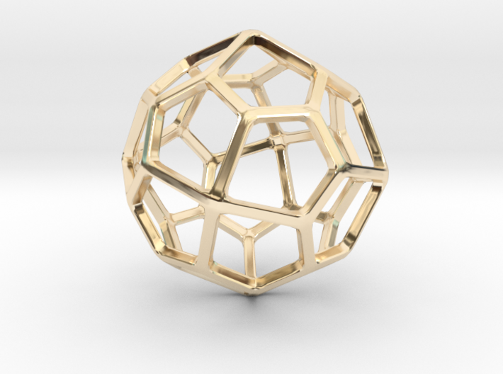 Pentagonal Icositetrahedron 3d printed