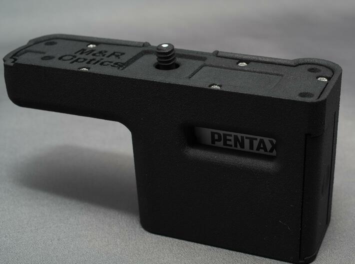 Grip for PENTAX Q (w/ optional storage) 3d printed 