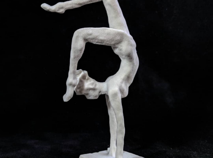 Yoga, Girl 3d printed 