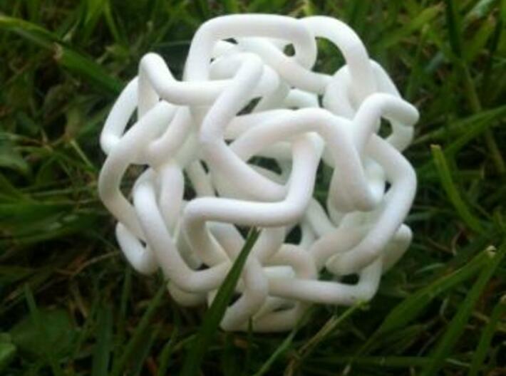 Not a Knot 3d printed Printed in WSF