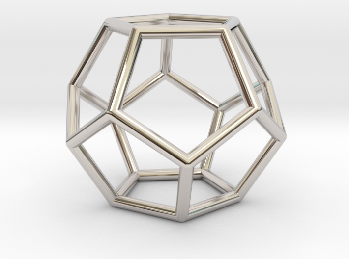 Bulky Dodecahedron 3d printed