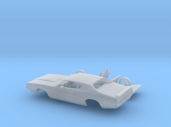 1/87 1971-74 Dodge Charger Kit 3d printed