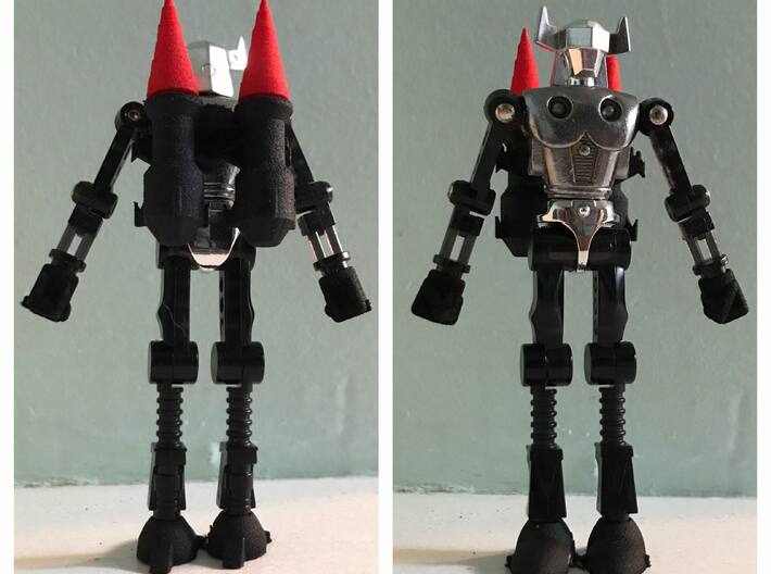 Little Rocket Man Backpack Micronauts 3d printed 