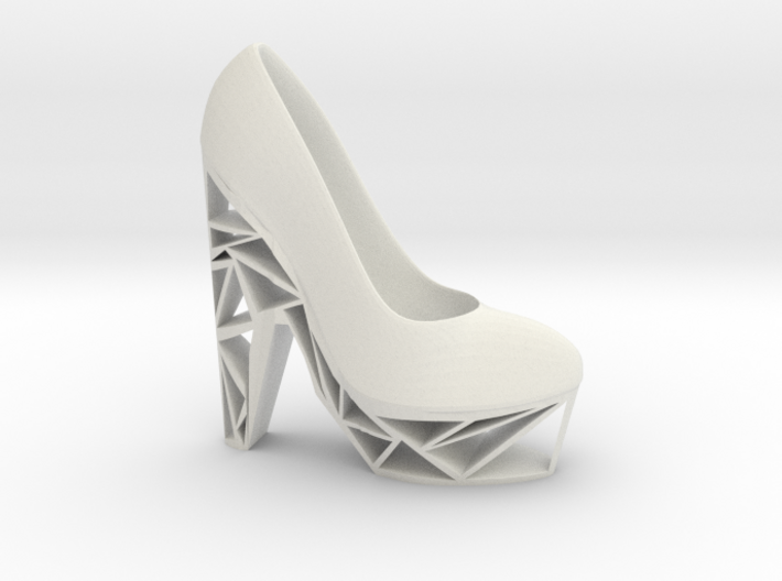 Right Triangle High Heel 3d printed