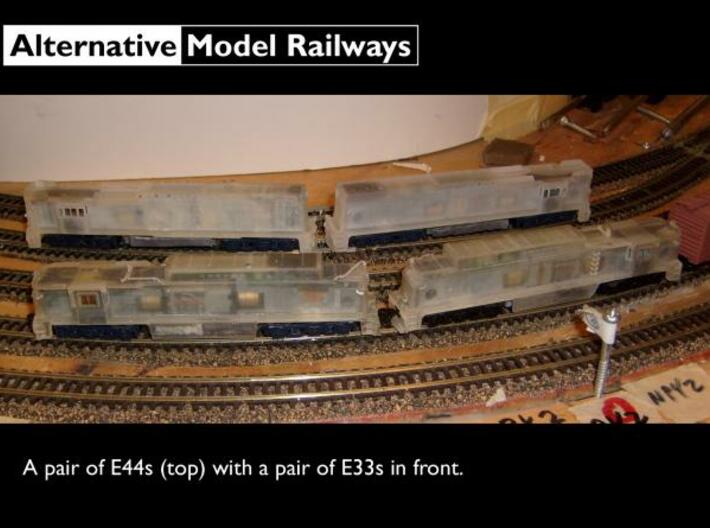 NE4404 N scale E44 loco - 4460-4465 as built 3d printed 