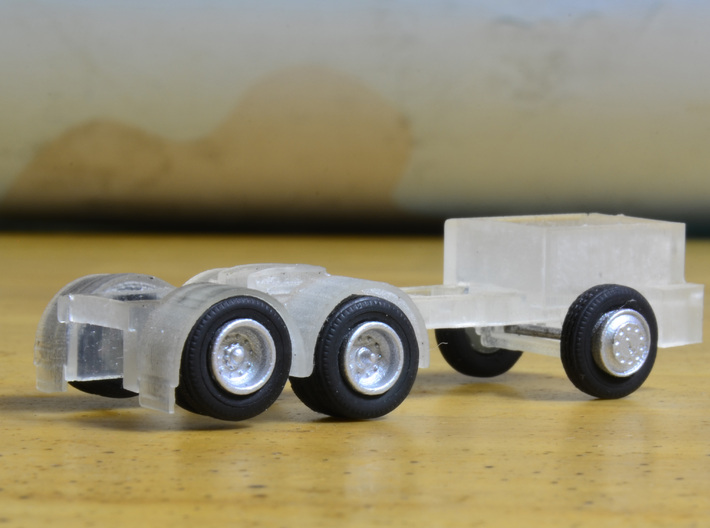 Scania Lift Axle for Herpa 1:120 TT 3d printed