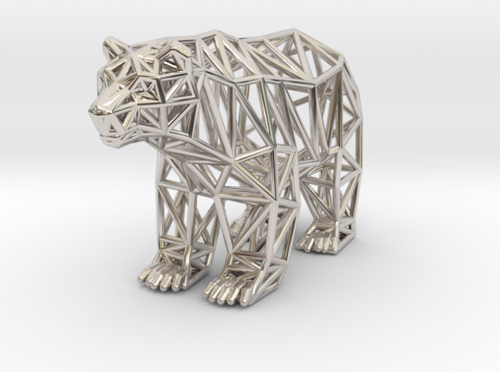 Grizzly Bear (adult) 3d printed