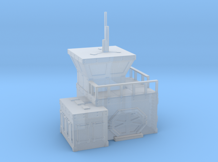 Sci Fi military outpost / small 3d printed