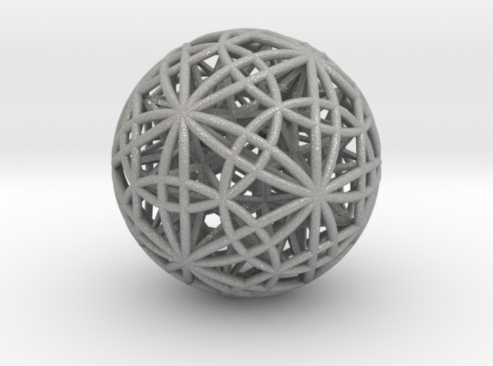 Sphere of Sacred Union 2.5&quot; (No Bale) 3d printed