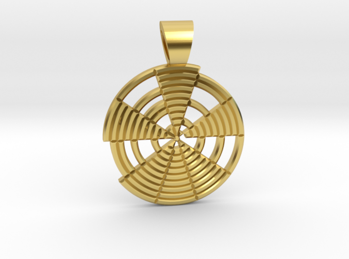 Prime's spiral [pendant] 3d printed