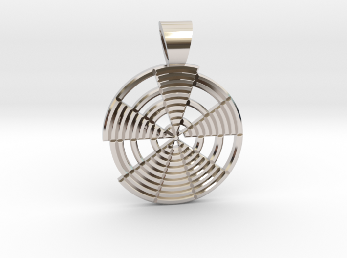 Prime's spiral [pendant] 3d printed