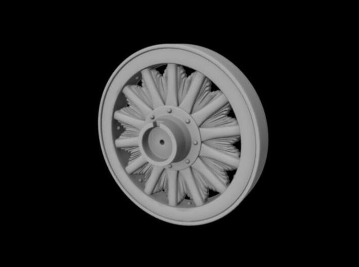 1/2&quot; scale 36&quot; Sunburst wheel. 3d printed