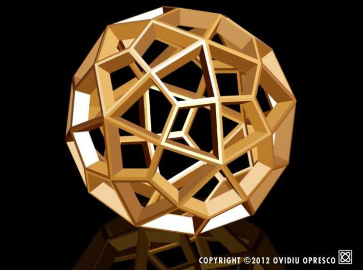 Polyhedral Sculpture #29B 3d printed 