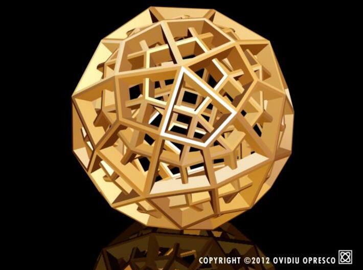 Polyhedral Sculpture #30B 3d printed