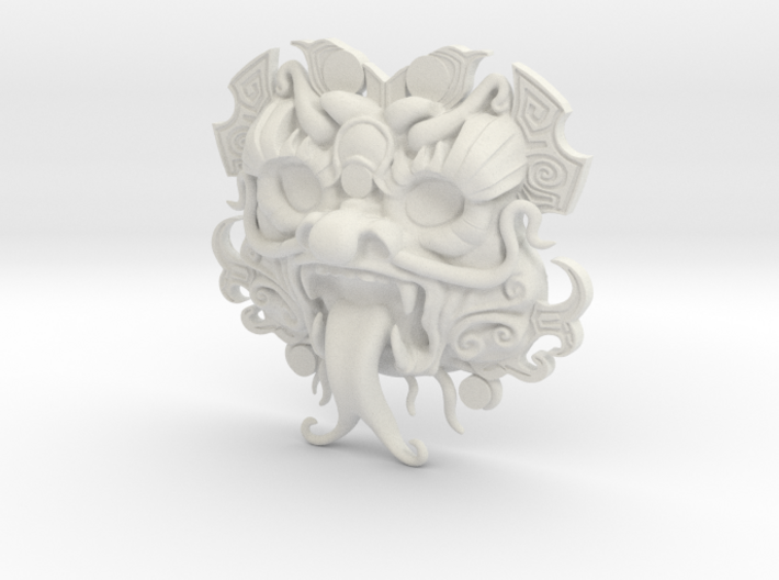 Dragon Amulet 3d printed