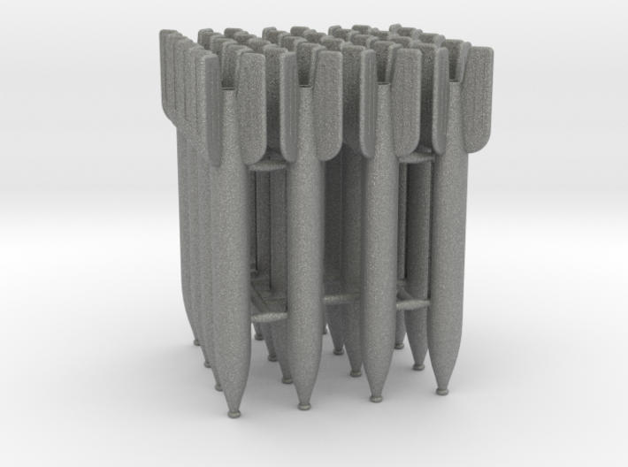 16 M-13 rockets scale 1:16 3d printed