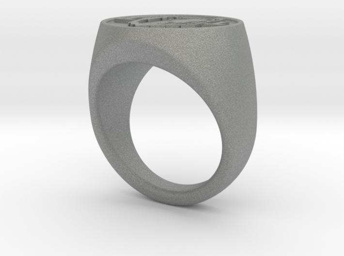 custom signet ring 89 3d printed